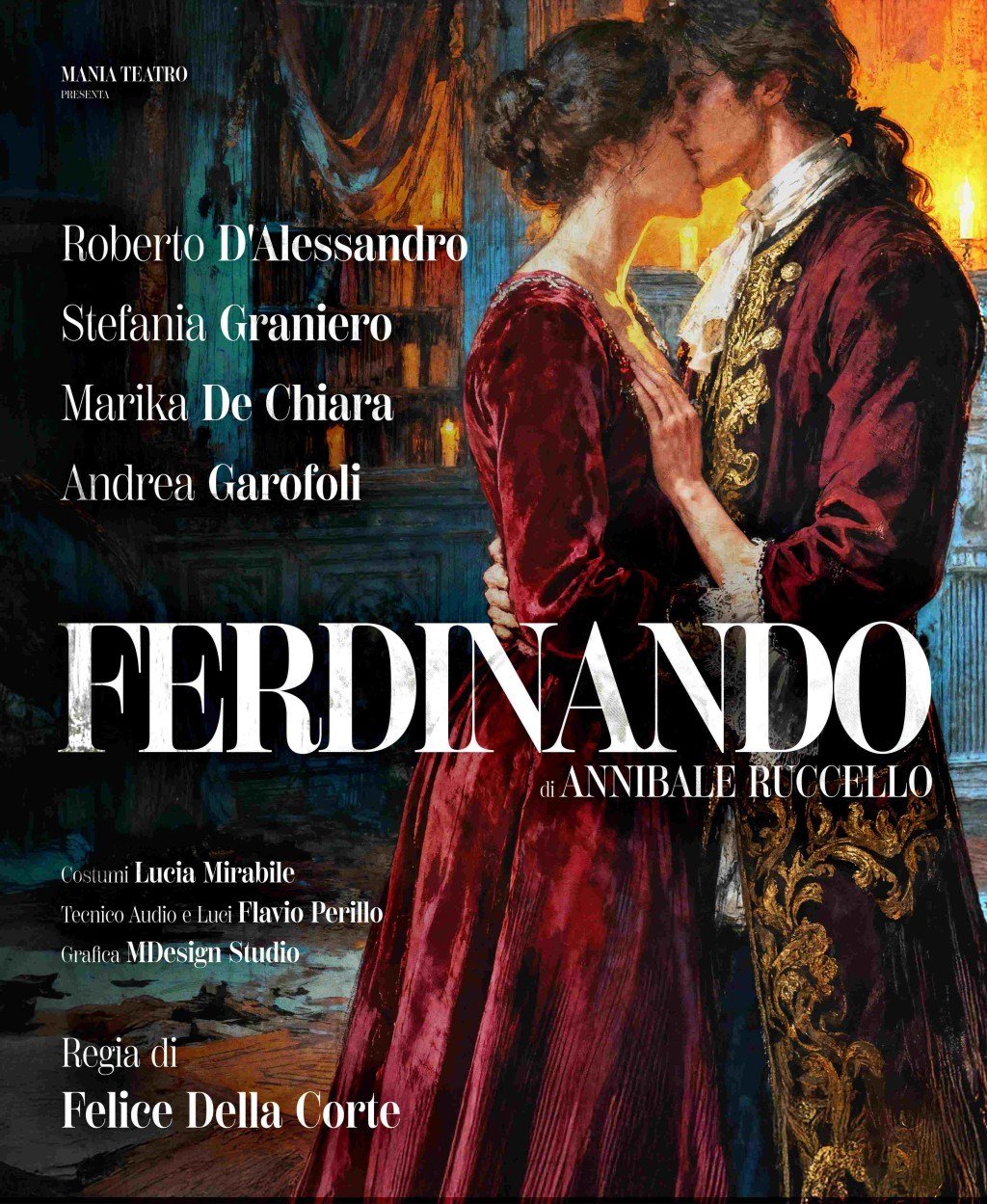 L'immagine ufficiale di Ferdinando al Teatro Nino Manfredi