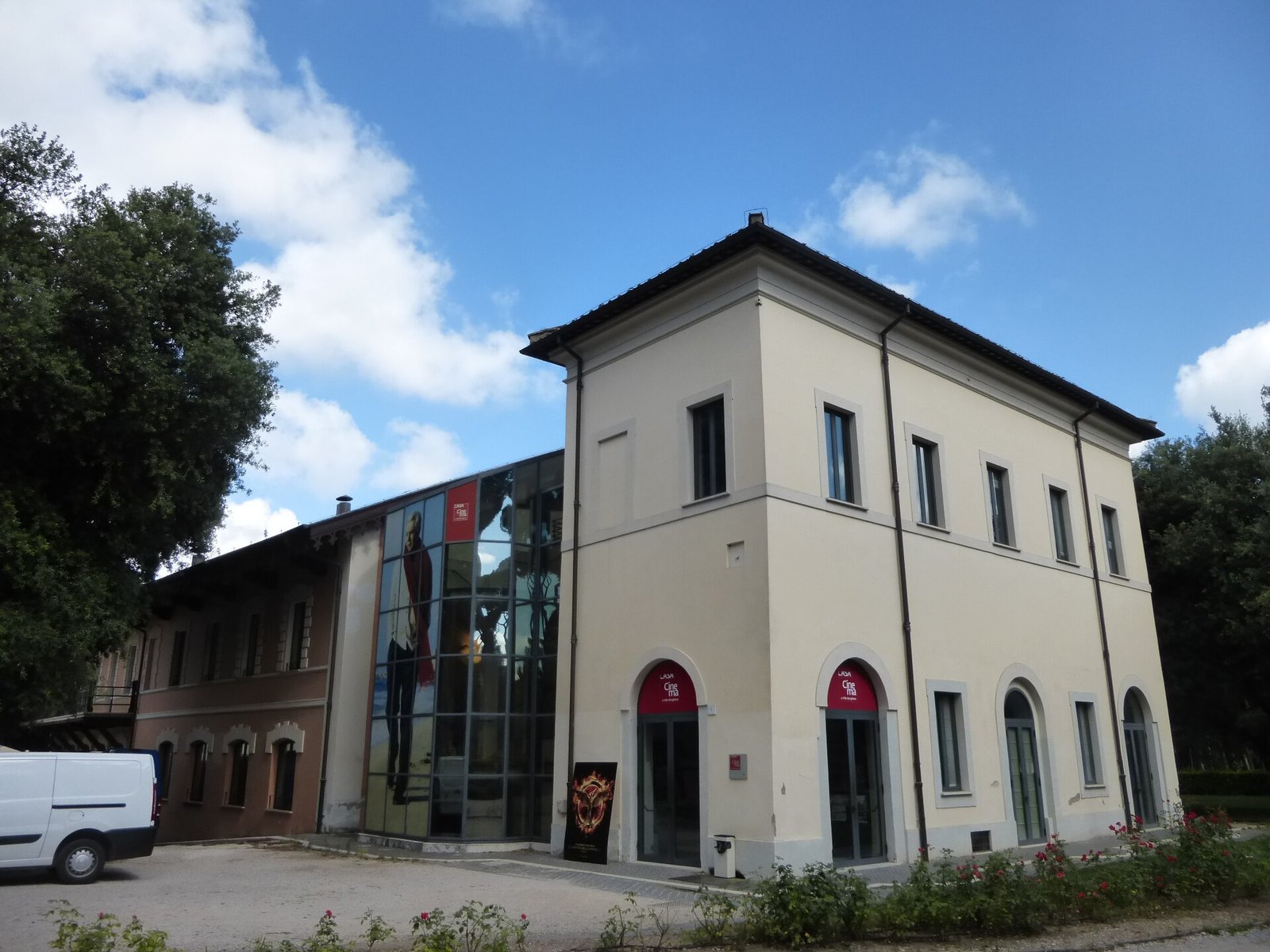La Casa del Cinema a Villa Borghese, sede del Festival del cinema ucraino-polacco