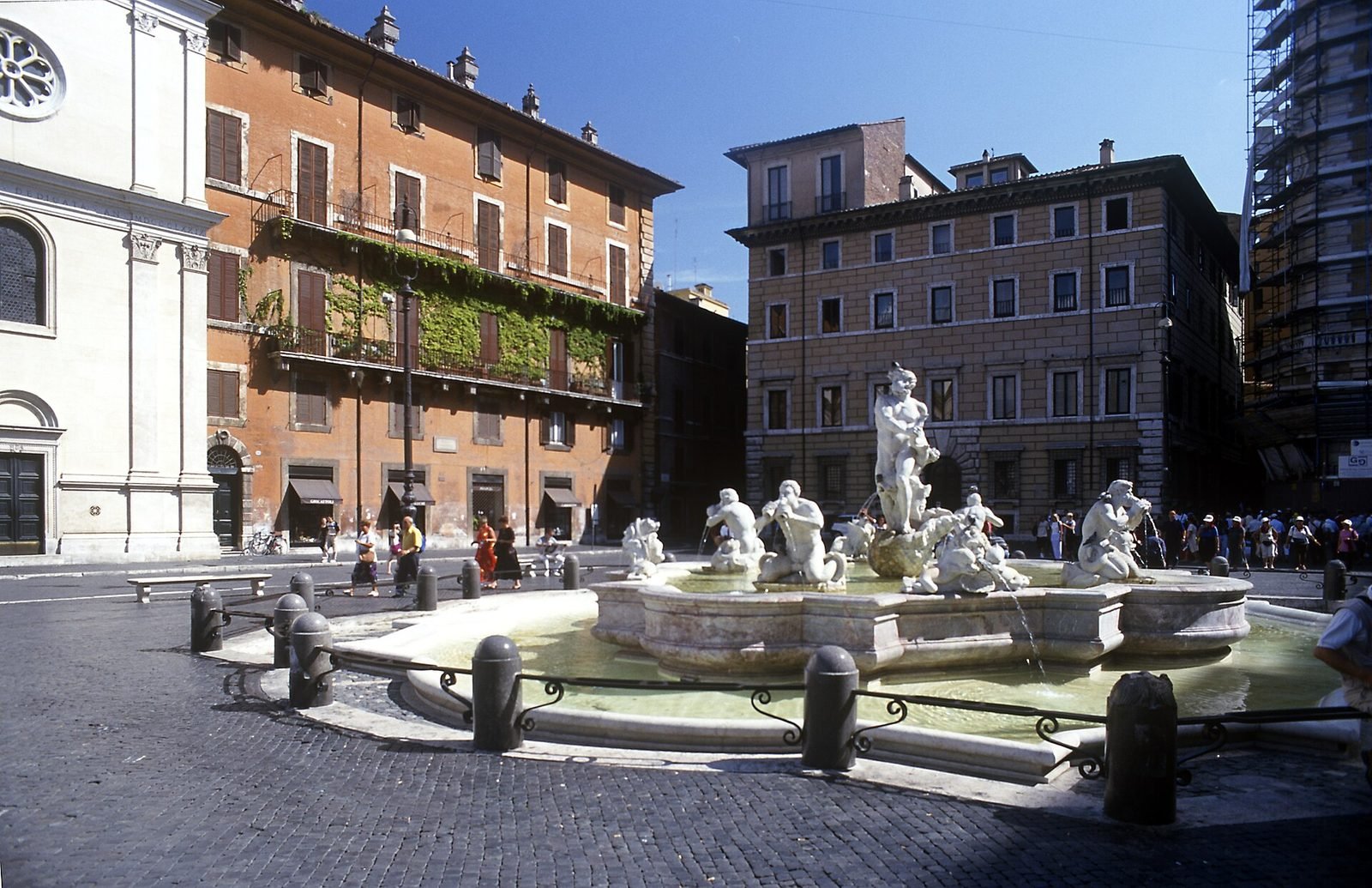 Moro Fountain 4 Fontana del Moro (Rome)
