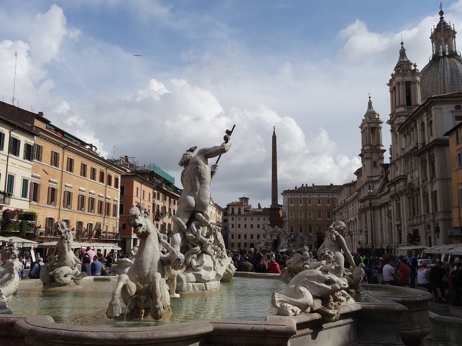 Neptune Fountain 3 Fontana del Nettuno (Rome)
