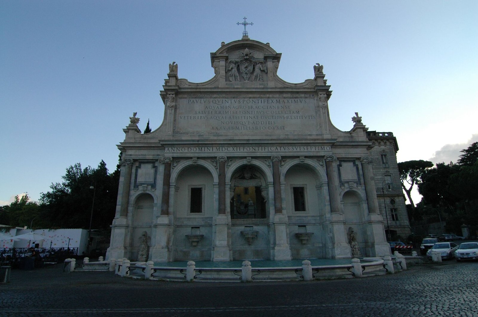 The Fontanone dell Acqua Paola on the Janiculum