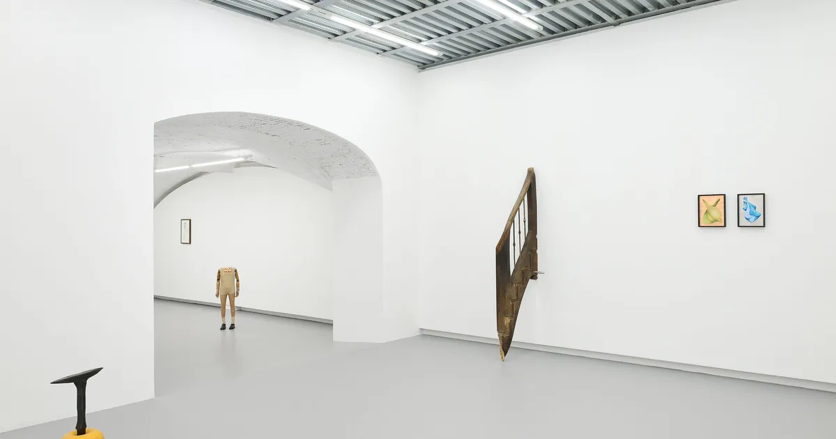Veduta della mostra di Giovanni Kronenberg alla z2o Sara Zanin