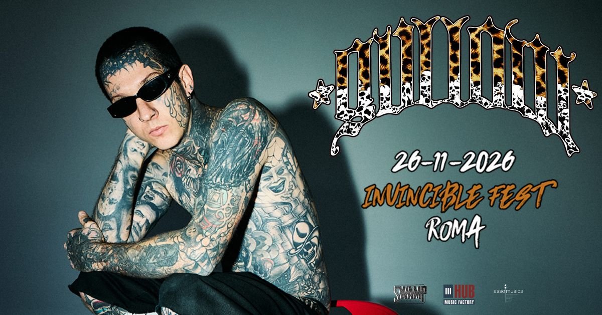 Gvllow al Traffic Club di Roma per l'Invincible Fest, 26 novembre 2026