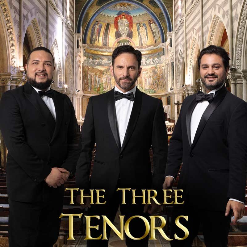 I tre tenori di Opera e Lirica nella Chiesa di San Paolo entro le Mura