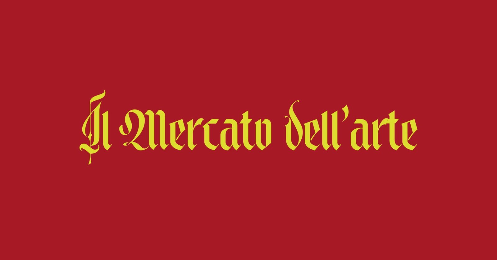 Il marchio del progetto Il Mercato dell'arte
