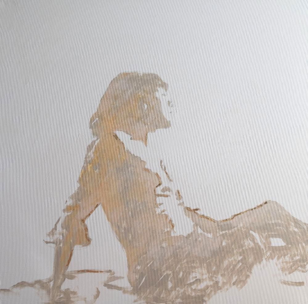 L'immagine ufficiale di In Arcadia XXI, la mostra di Eleonora Barnia al Warmthotel di Roma