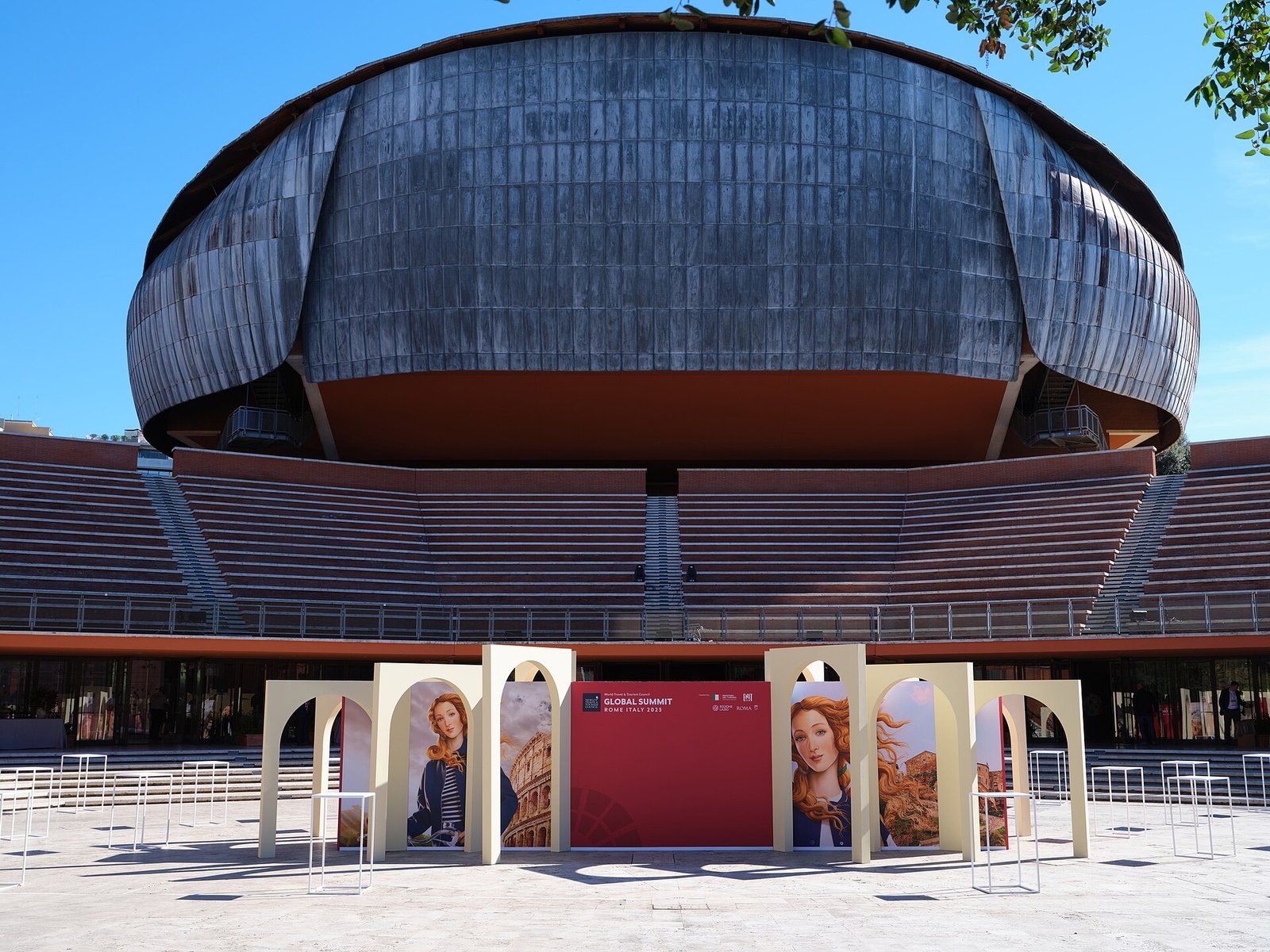 L'Auditorium Parco della Musica Ennio Morricone, sede del concerto di Valčuha e Pagano