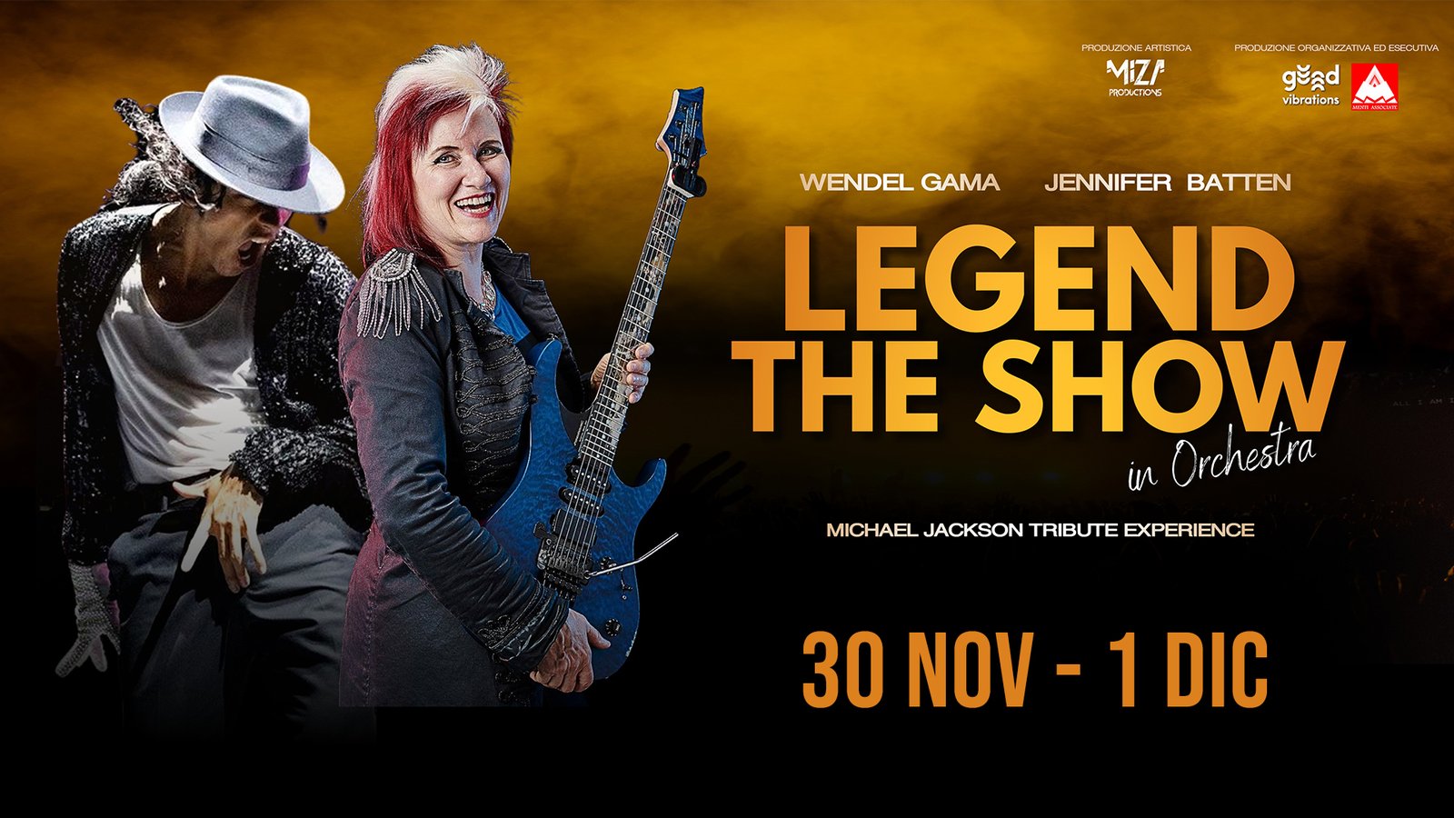 Legend The Show con Jennifer Batten al Teatro Olimpico di Roma