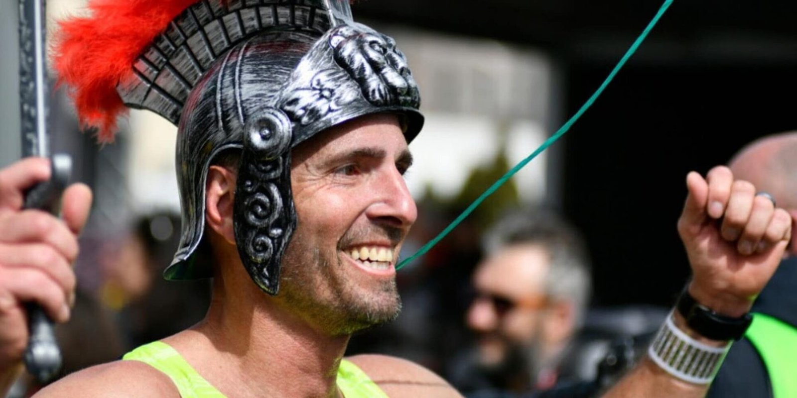 La medaglia 2027 a forma di elmo da centurione