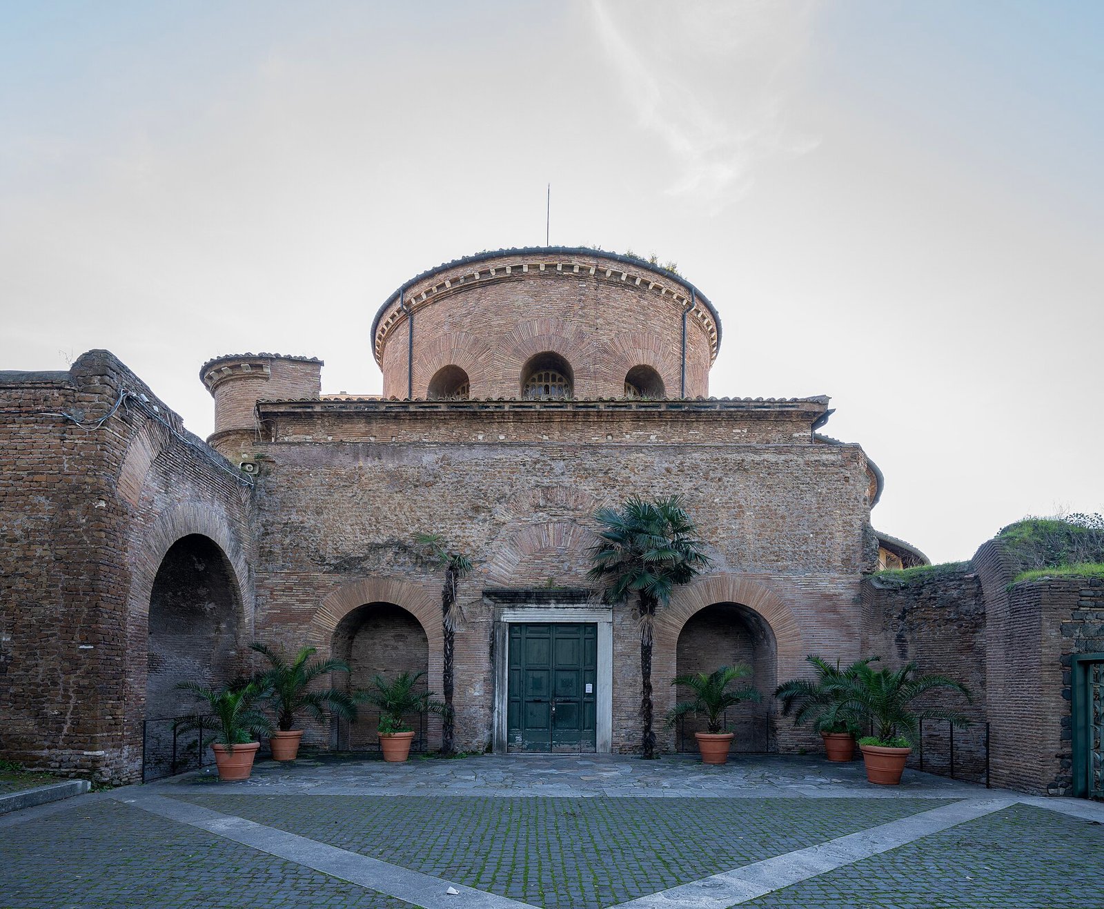 Mausoleum of Santa Costanza 3 Exterior of the Mausoleum of Santa Costanza