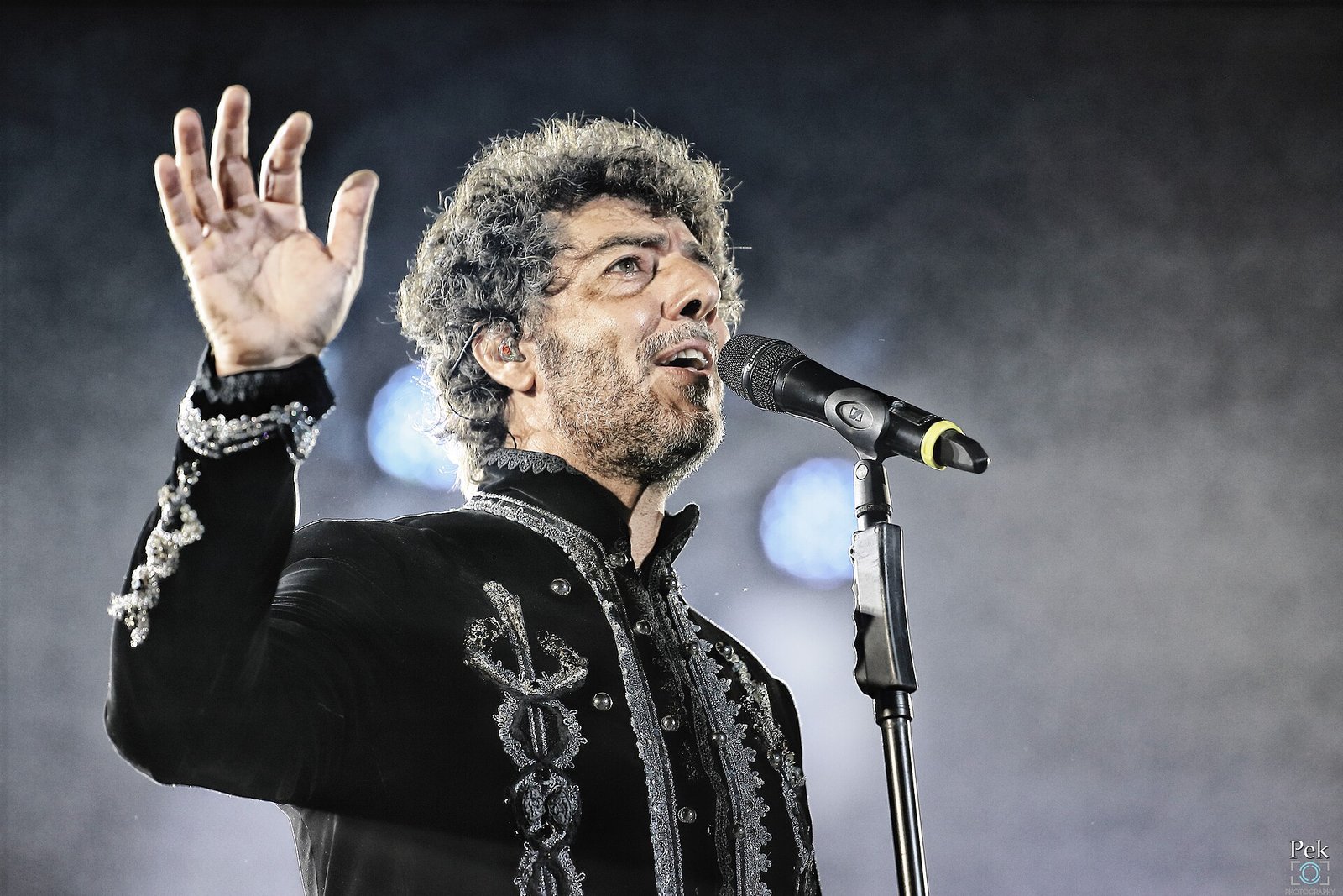 Max Gazze in concerto alle Terme di Caracalla a Roma nel 2018
