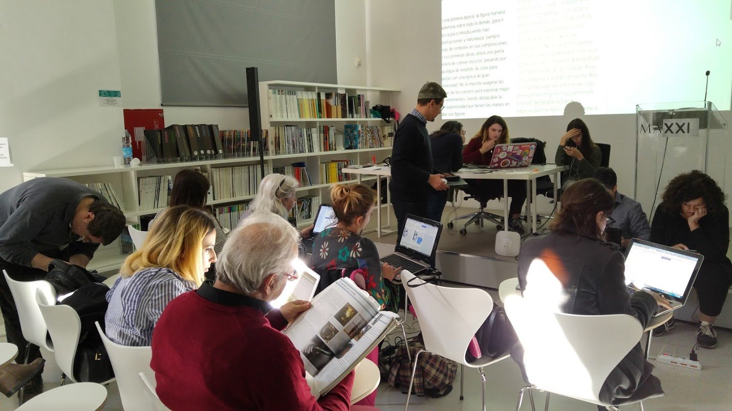 Interni del museo MAXXI di Roma