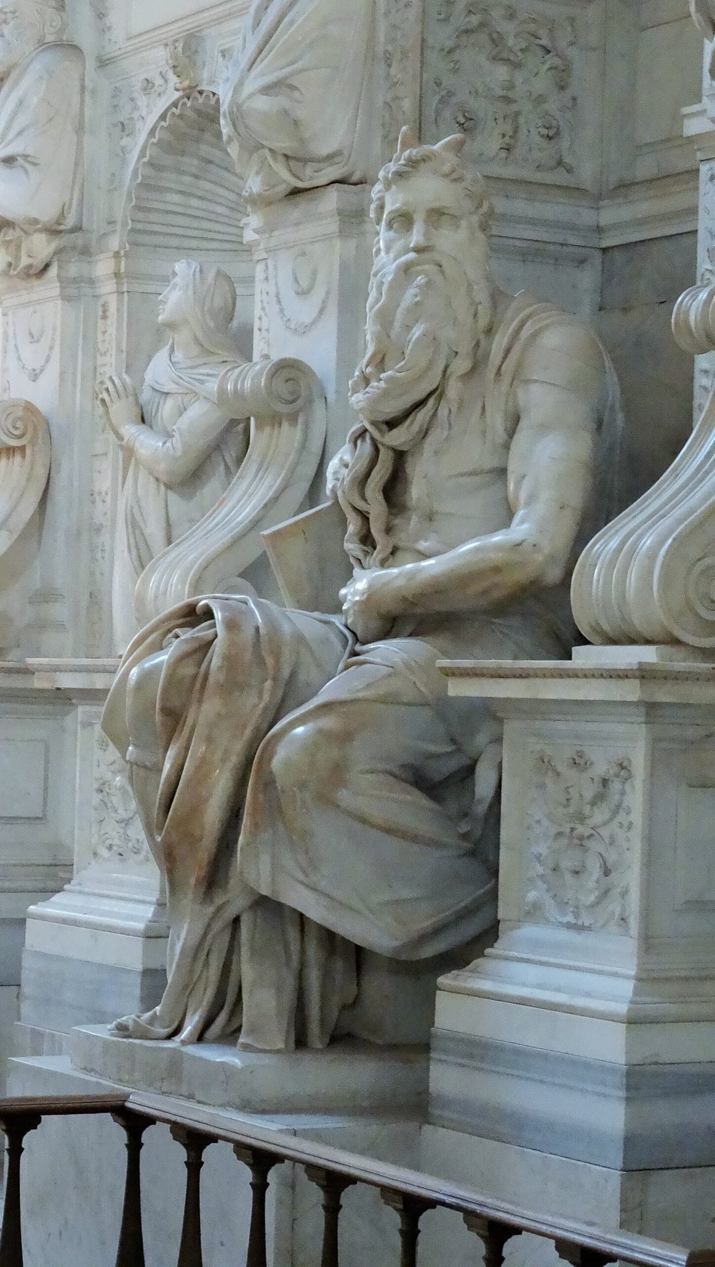 Michelangelo in Rome: Where to See His Works 3 Michelangelo's Moses in San Pietro in Vincoli