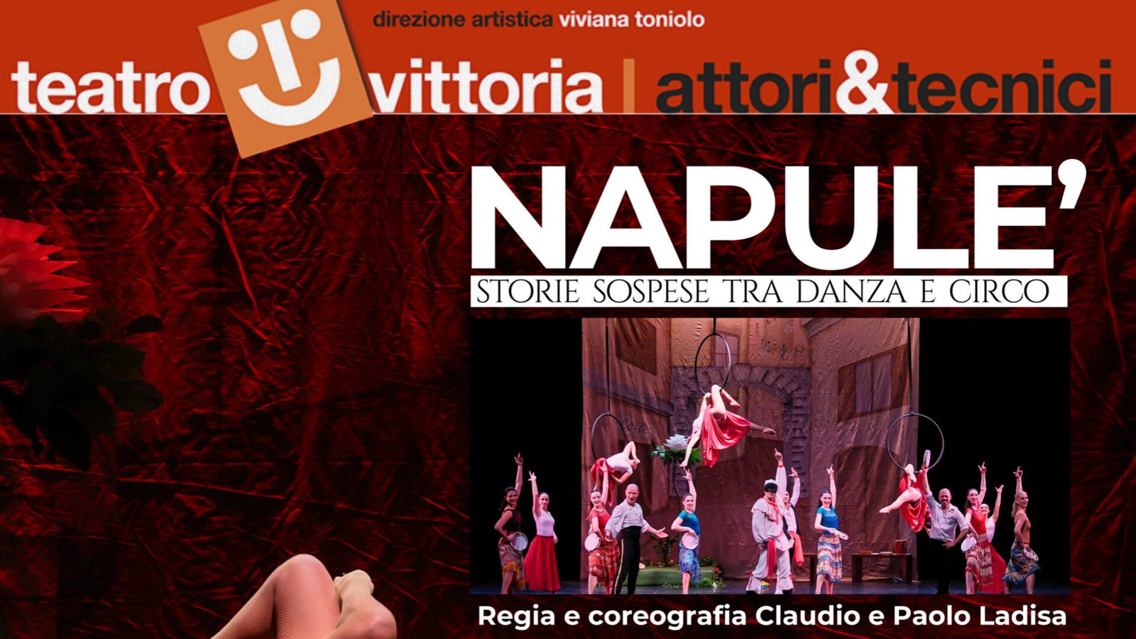 Una scena di Napulè, storie sospese tra danza e circo