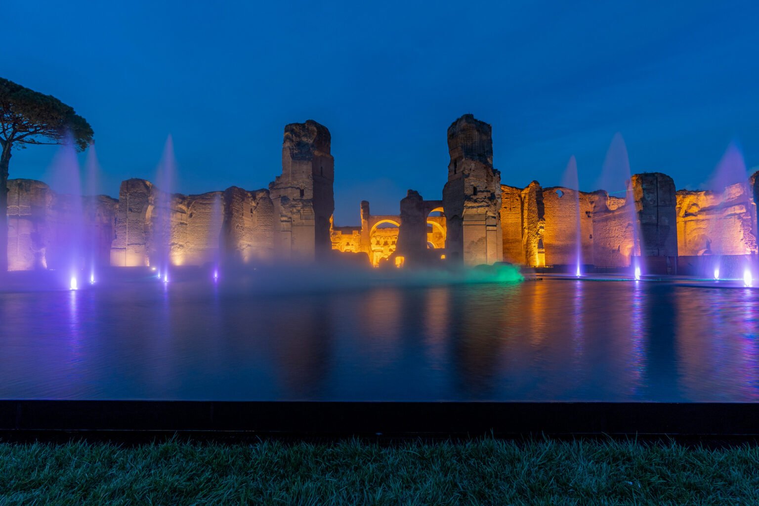 Un'apertura serale di Notturno Imperiale alle Terme di Caracalla