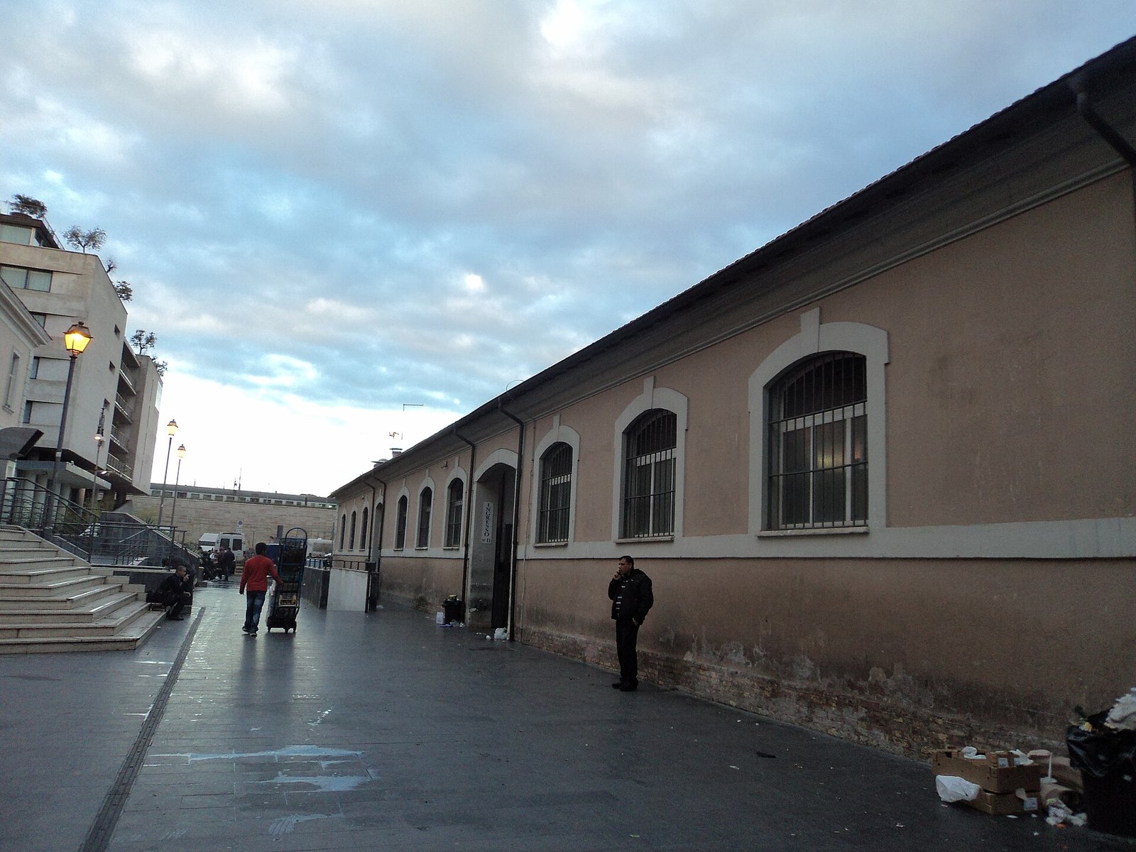The Nuovo Mercato Esquilino, in the Esquilino district