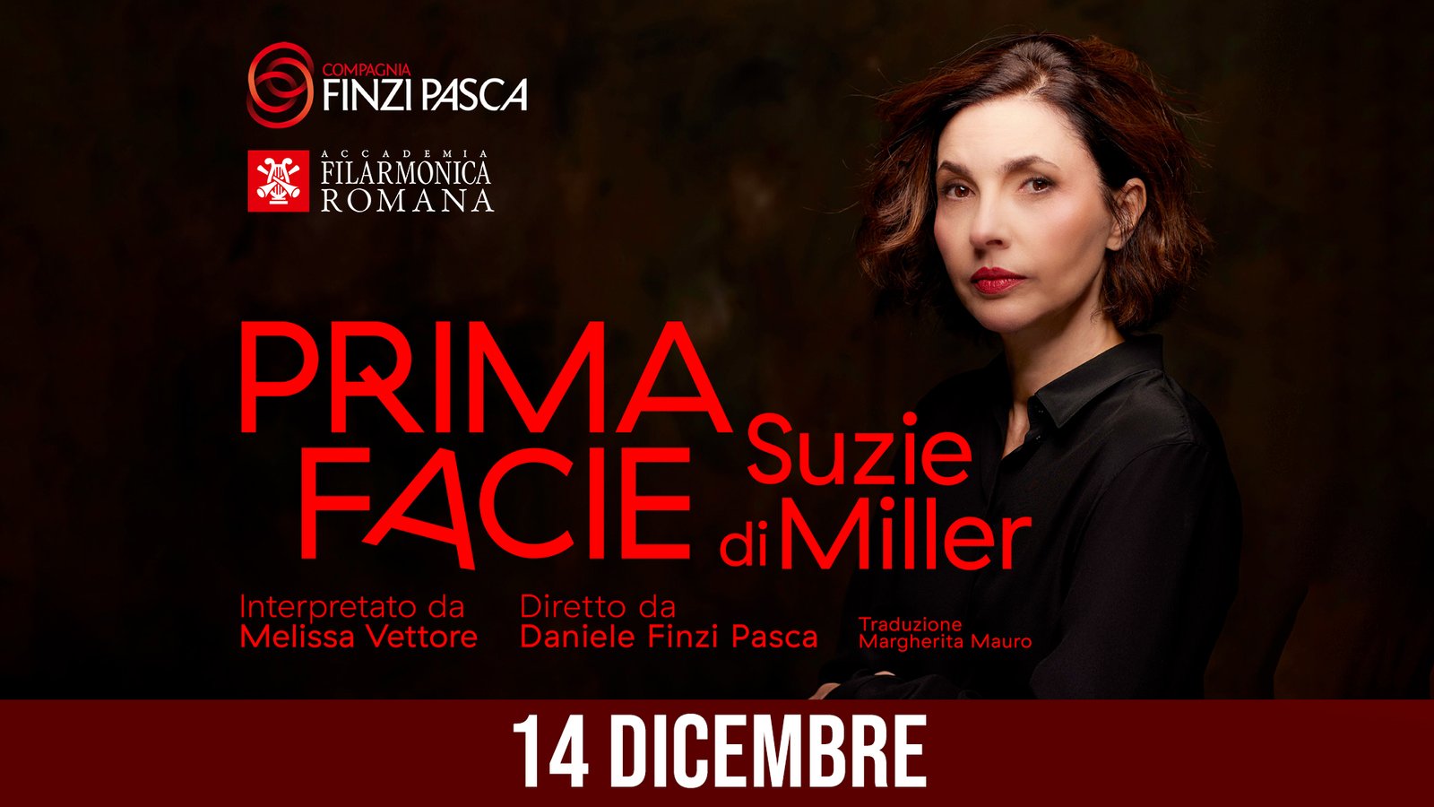 L'immagine ufficiale di Prima Facie della Compagnia Finzi Pasca