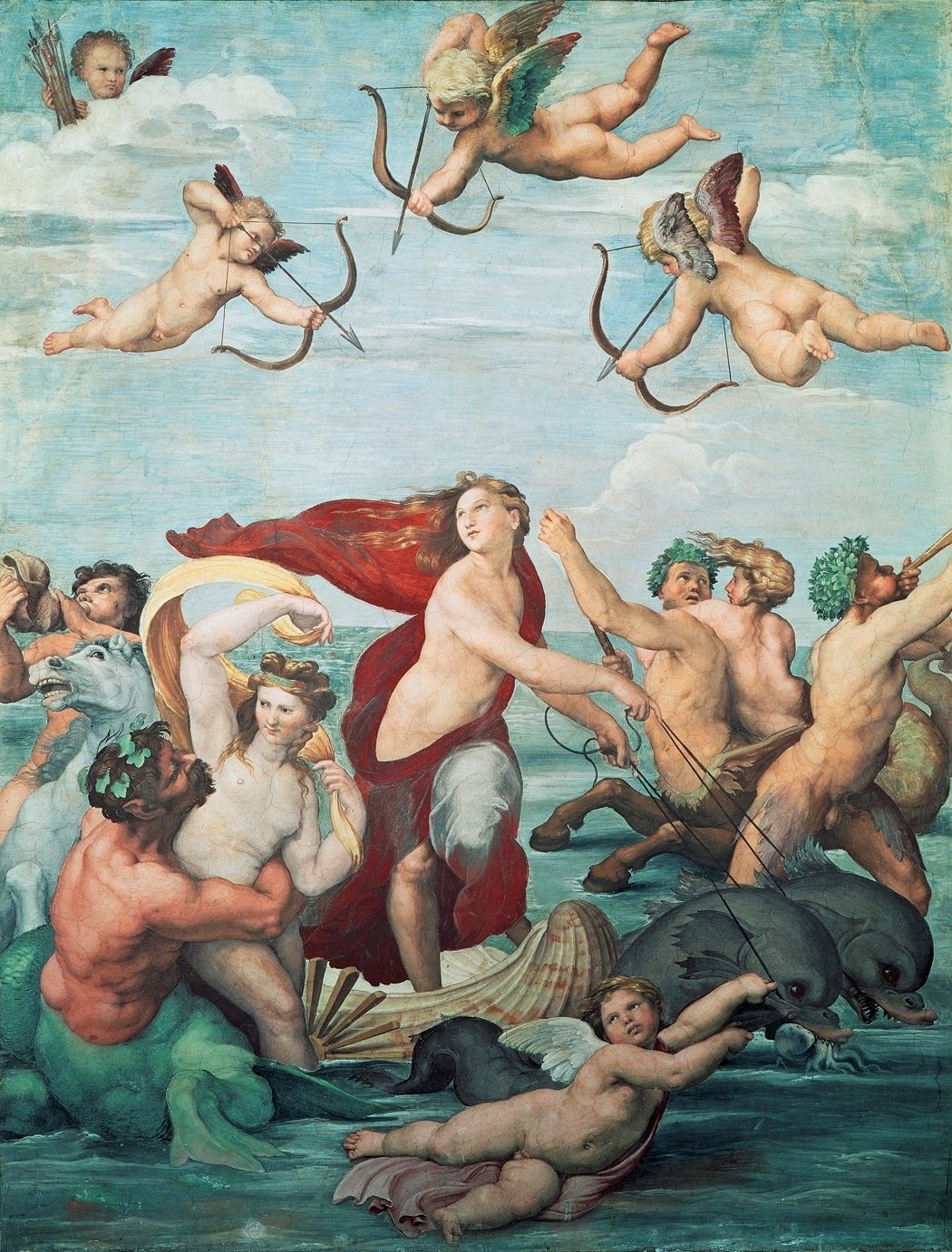 Raphael's Triumph of Galatea at Villa Farnesina