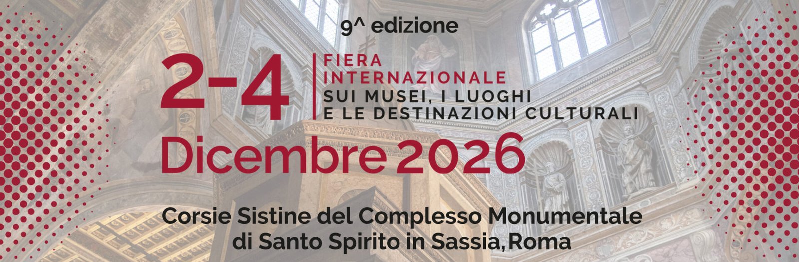 RO.ME Museum Exhibition 2026, dal 2 al 4 dicembre a Roma
