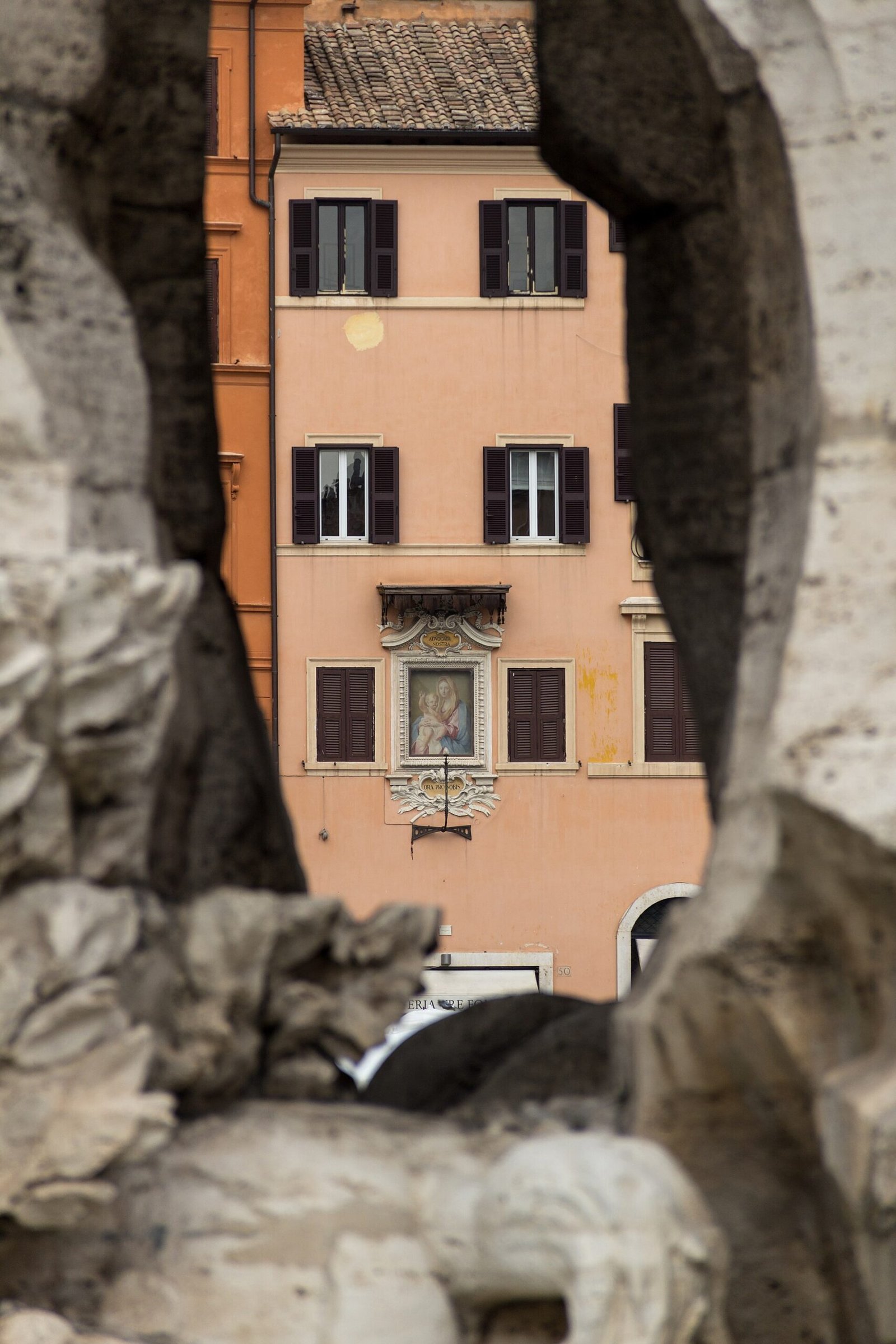 Fountain of the Four Rivers in Piazza Navona