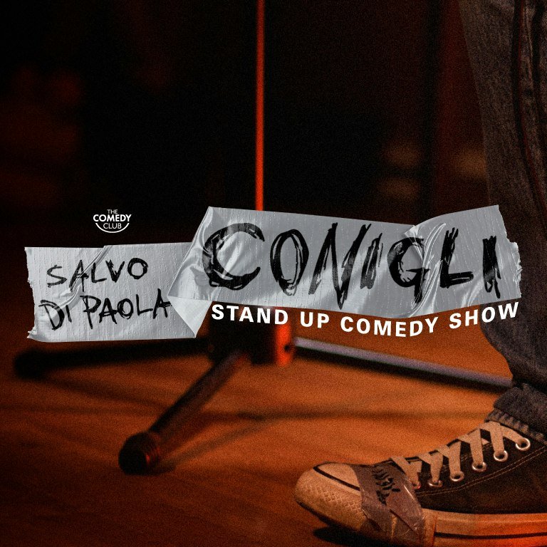 L'immagine ufficiale di Conigli, lo spettacolo di Salvo Di Paola all'Hacienda