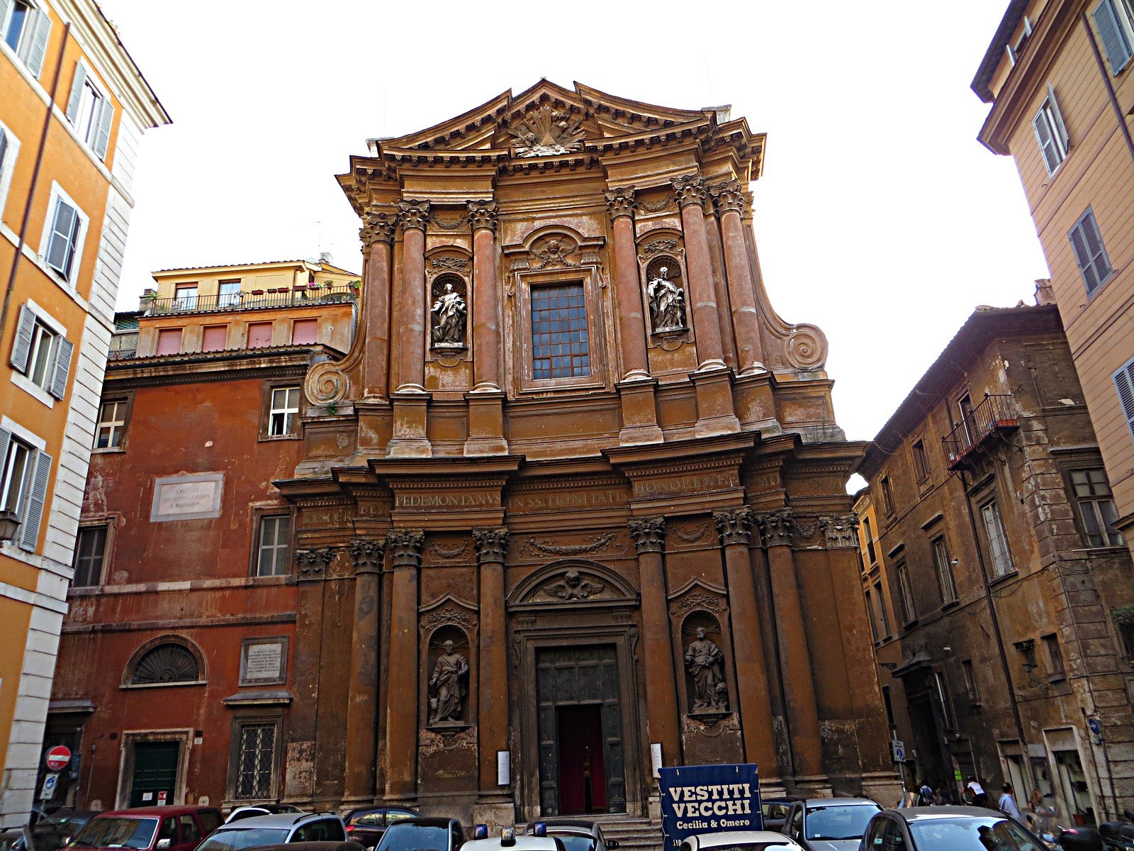 La chiesa della Santissima Trinità dei Pellegrini