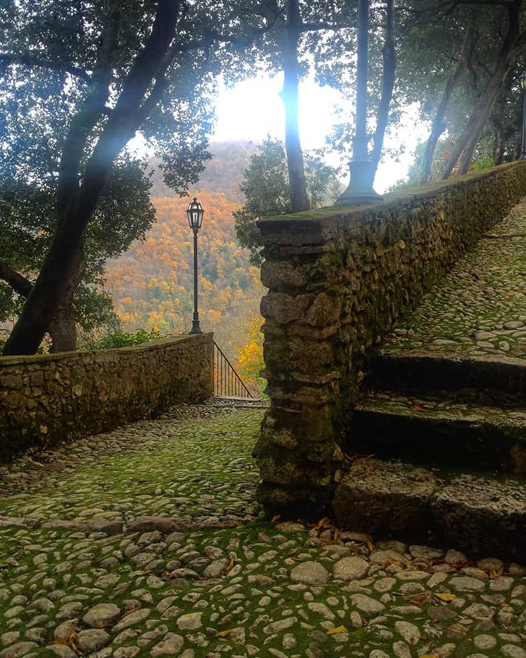 Il santuario di Fonte Colombo, nel Reatino