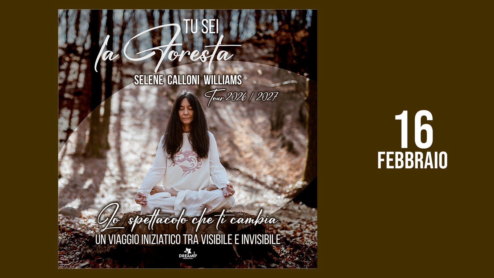 L'immagine ufficiale di Tu sei la Foresta di Selene Calloni Williams