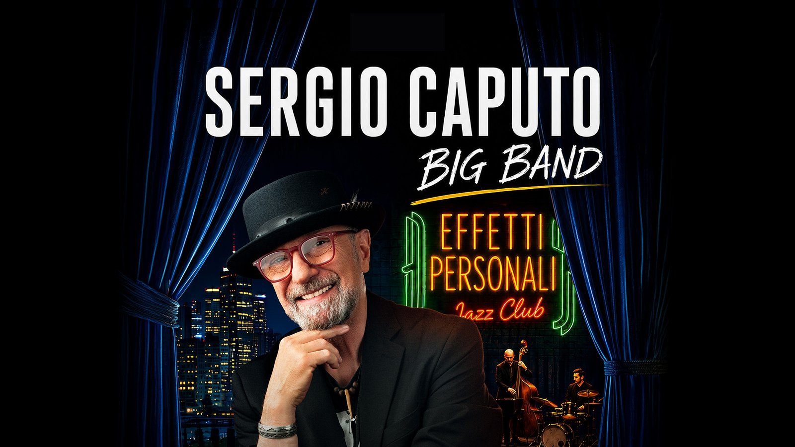 Sergio Caputo, Effetti personali, in concerto alla Sala Sinopoli dell'Auditorium