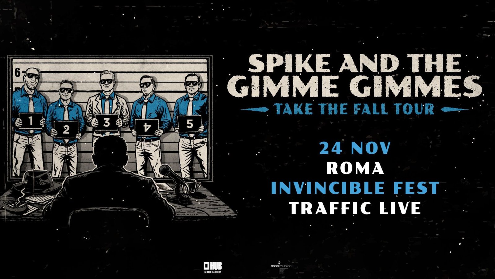 Spike and the Gimme Gimmes al Traffic Club per l'Invincible Fest