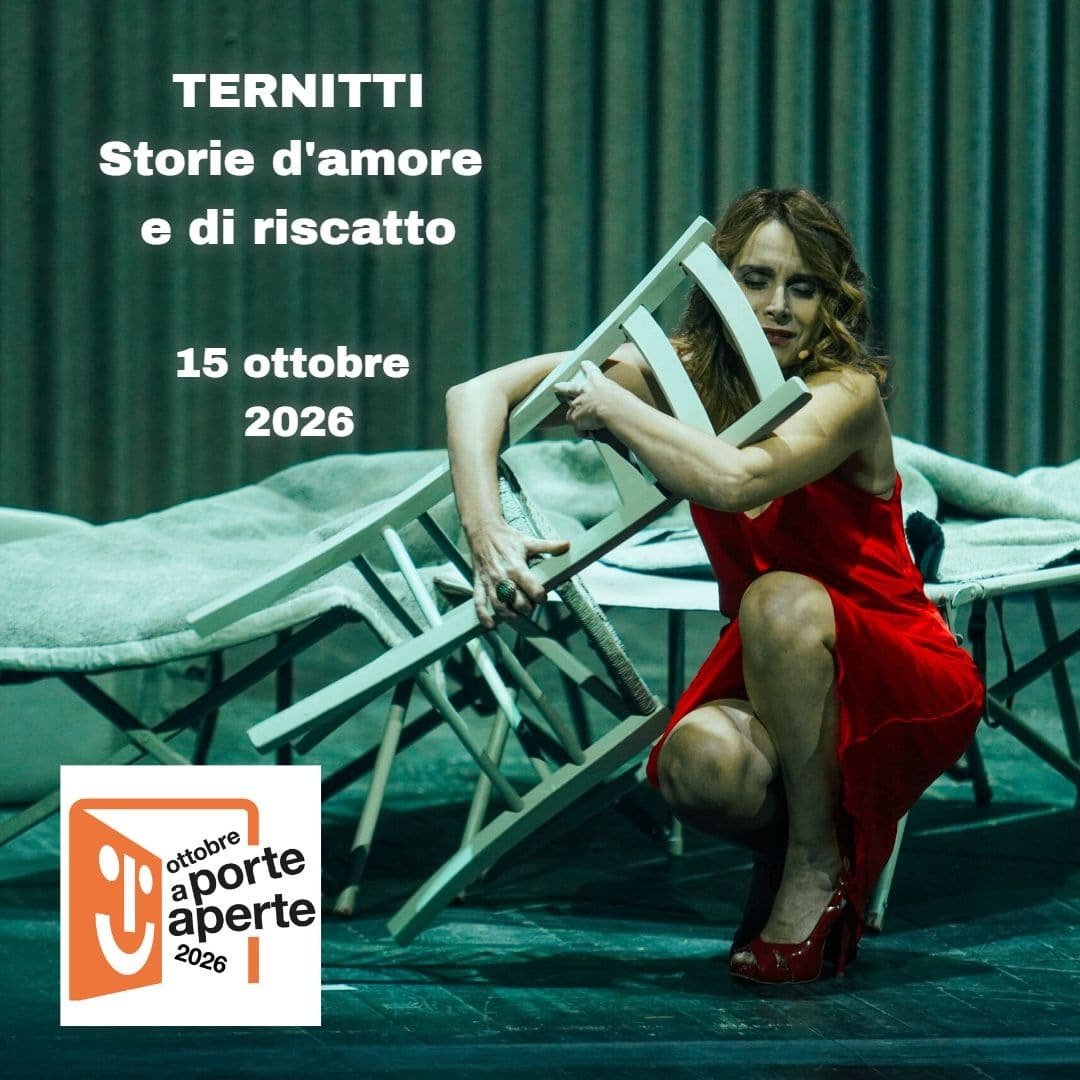 Ternitti, locandina dello spettacolo al Teatro Vittoria