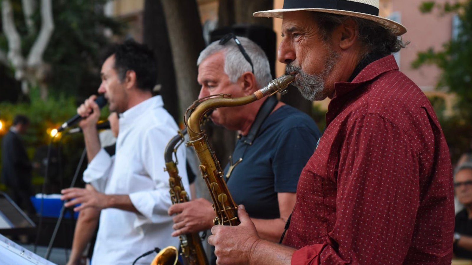 L'immagine ufficiale della serata della Scoop Jazz Band al MAXXI