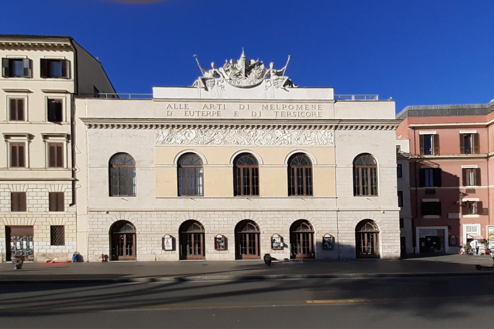 Il Teatro Argentina, sede del concerto del Trio Concept per la Filarmonica Romana