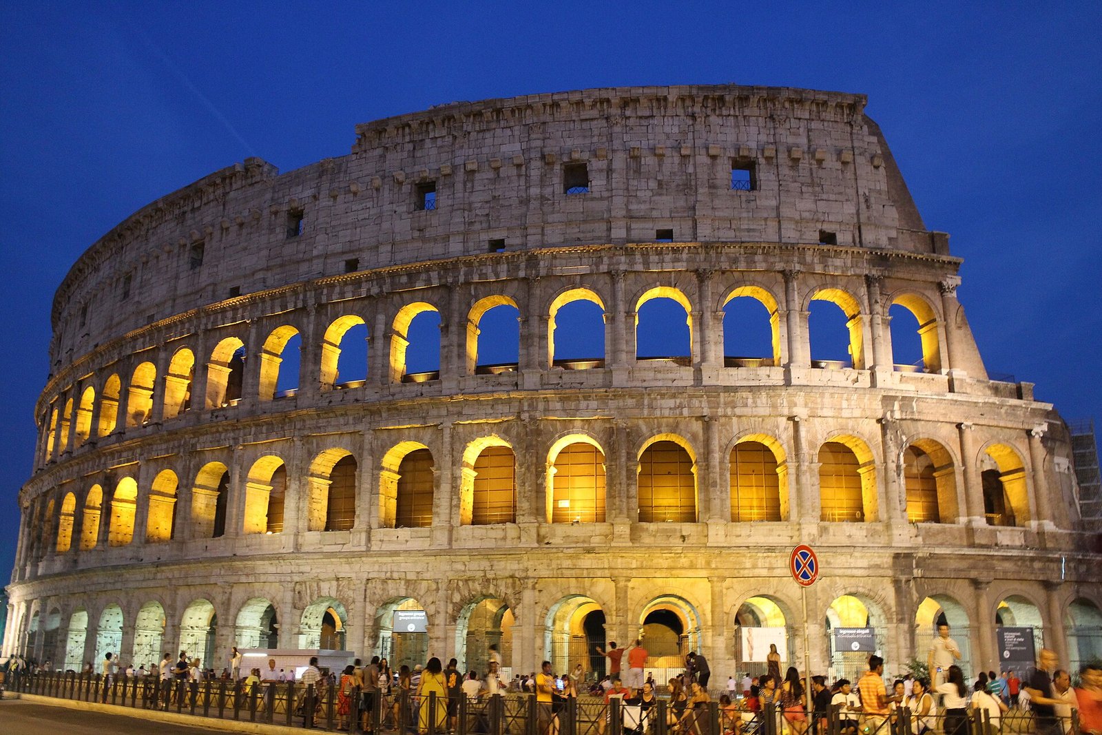 Il Colosseo, sede della mostra Troia e Roma