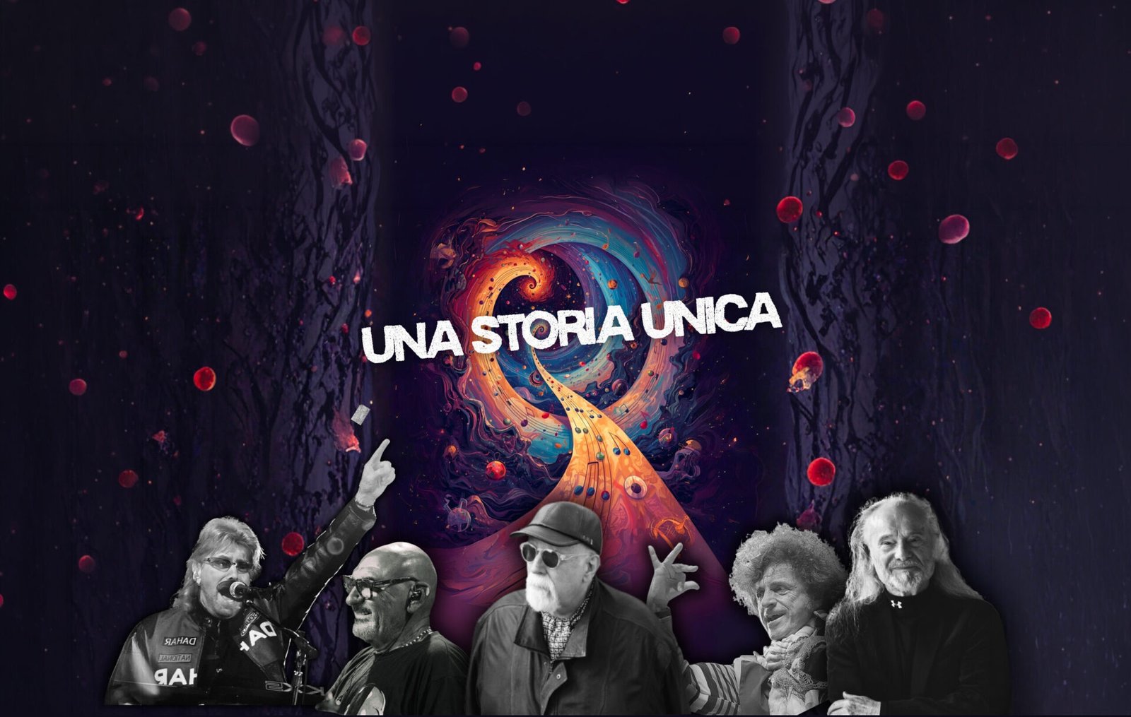 La locandina di Una Storia Unica all'Auditorium Parco della Musica