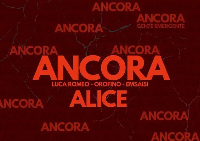 L'artwork di Ancora Gente Emergente al Largo Venue