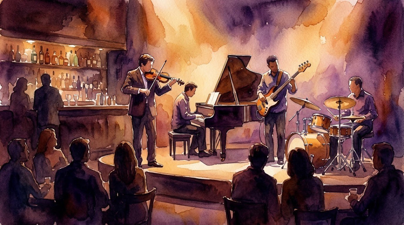 Immagine illustrativa per il concerto ART WORK 4TET al Gregory's Jazz Club di Via Gregoriana a Roma, giovedì 22 ottobre 2026