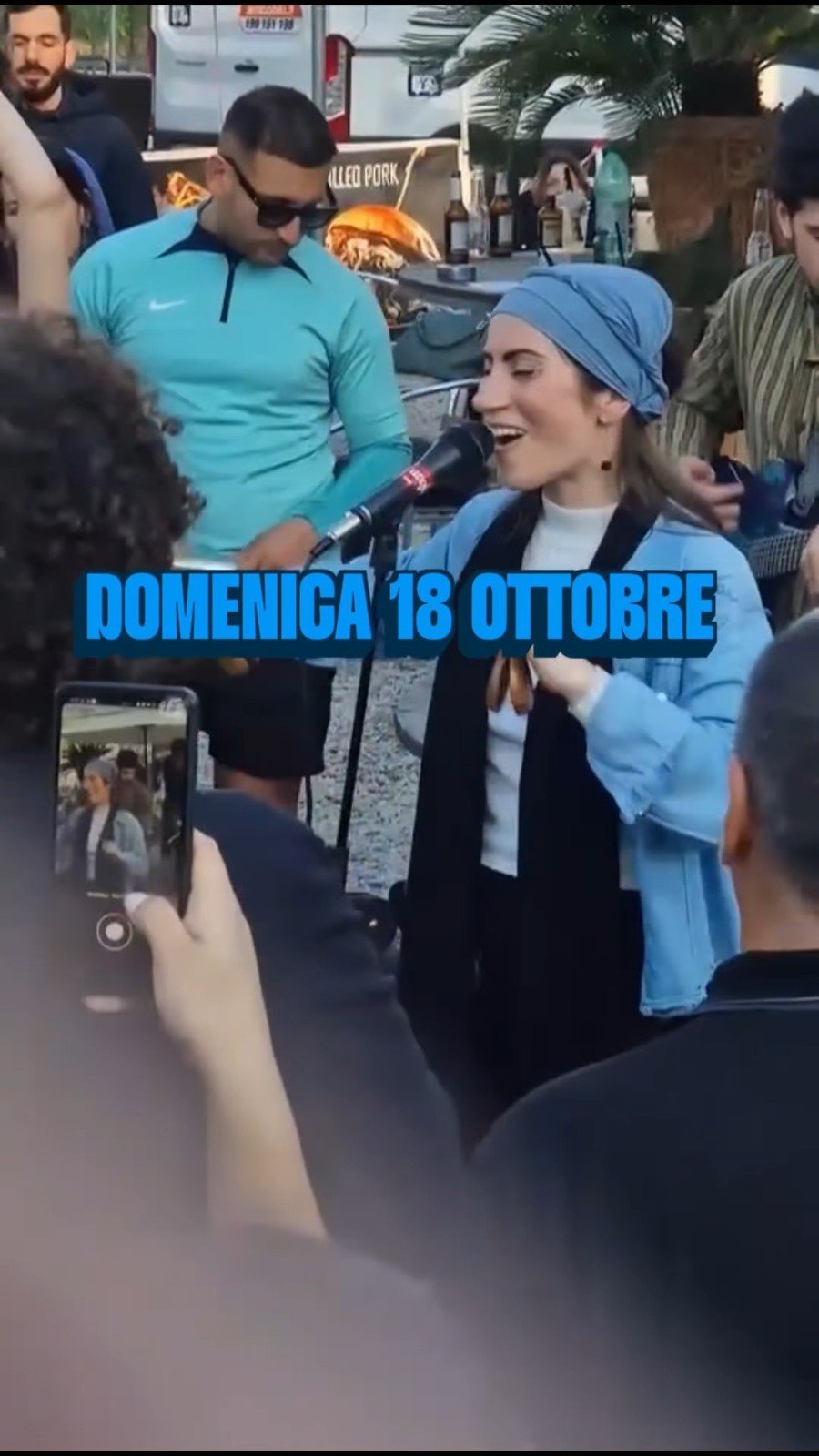 Immagine dal reel ufficiale della Festa Argentina a Hacienda Roma del 18 ottobre 2026
