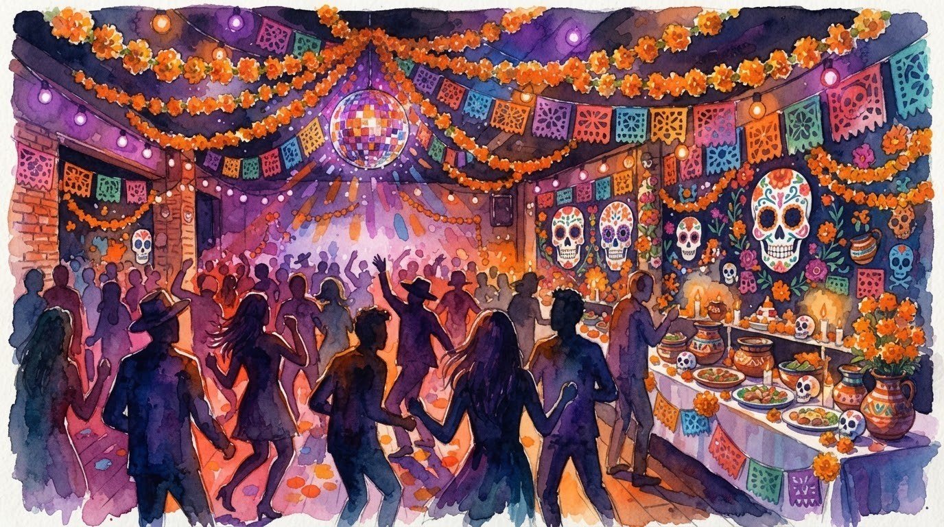 Illustrazione generata con intelligenza artificiale: non è una fotografia di Qube né dell'evento.