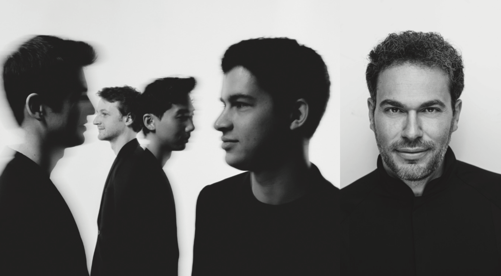 Il Quatuor Arod e il pianista Massimo Spada, in concerto al Teatro della Cometa