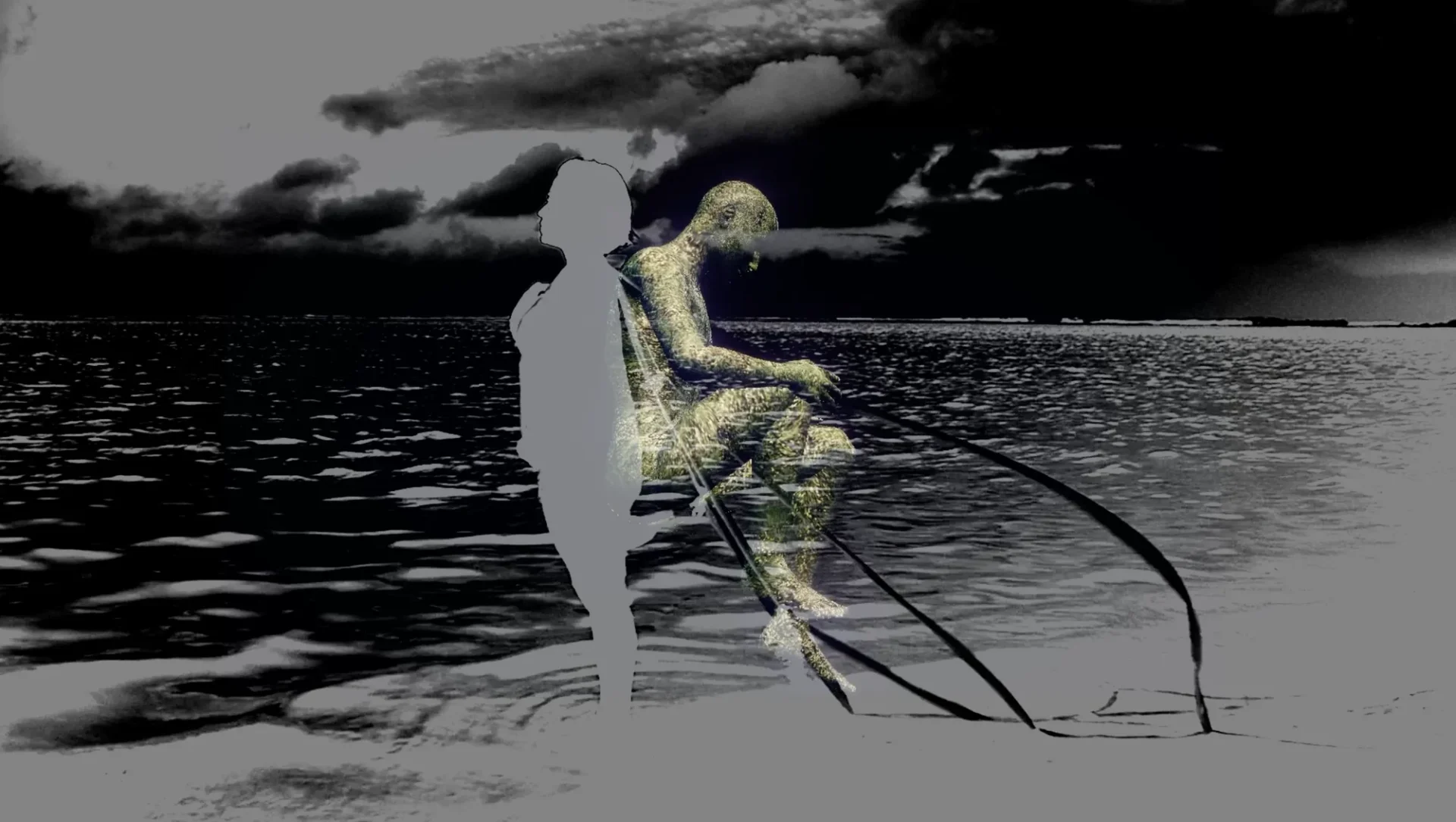 Un fotogramma di Insular Variations II, Arise di Nirveda Alleck, al centro della mostra