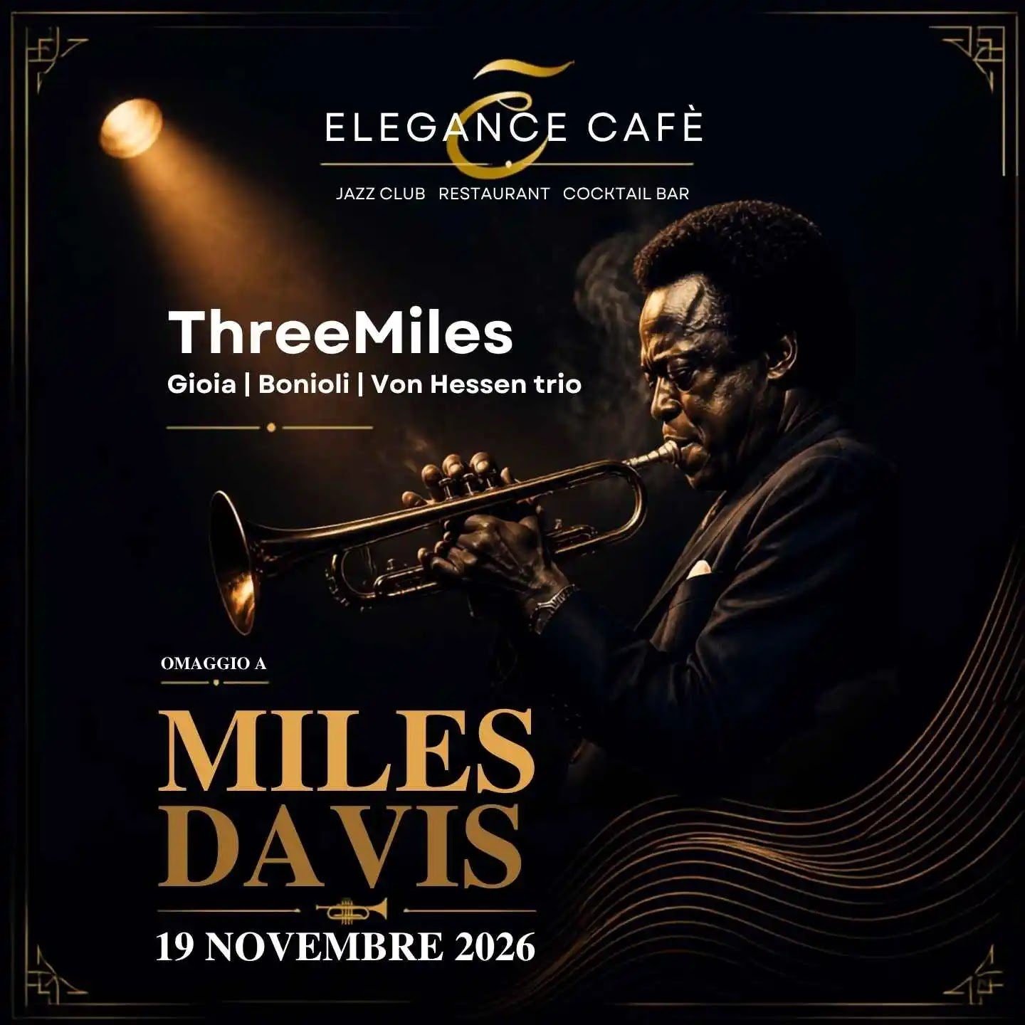 Three Miles, omaggio a Miles Davis