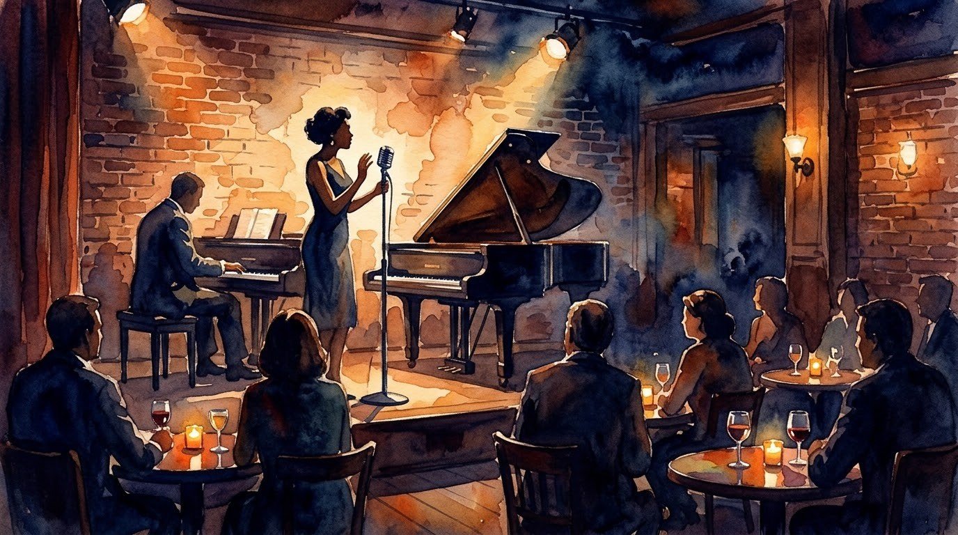 Immagine illustrativa per il concerto Valeria Rinaldi e Leonardo Borghi Duet al Gregory's Jazz Club di Via Gregoriana a Roma, domenica 18 ottobre 2026